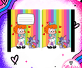 Girl and cat notebook cover