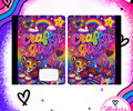 Crafty girl notebook cover