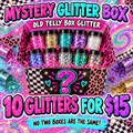 Mystery glitter box tellybox glitters 10 in box