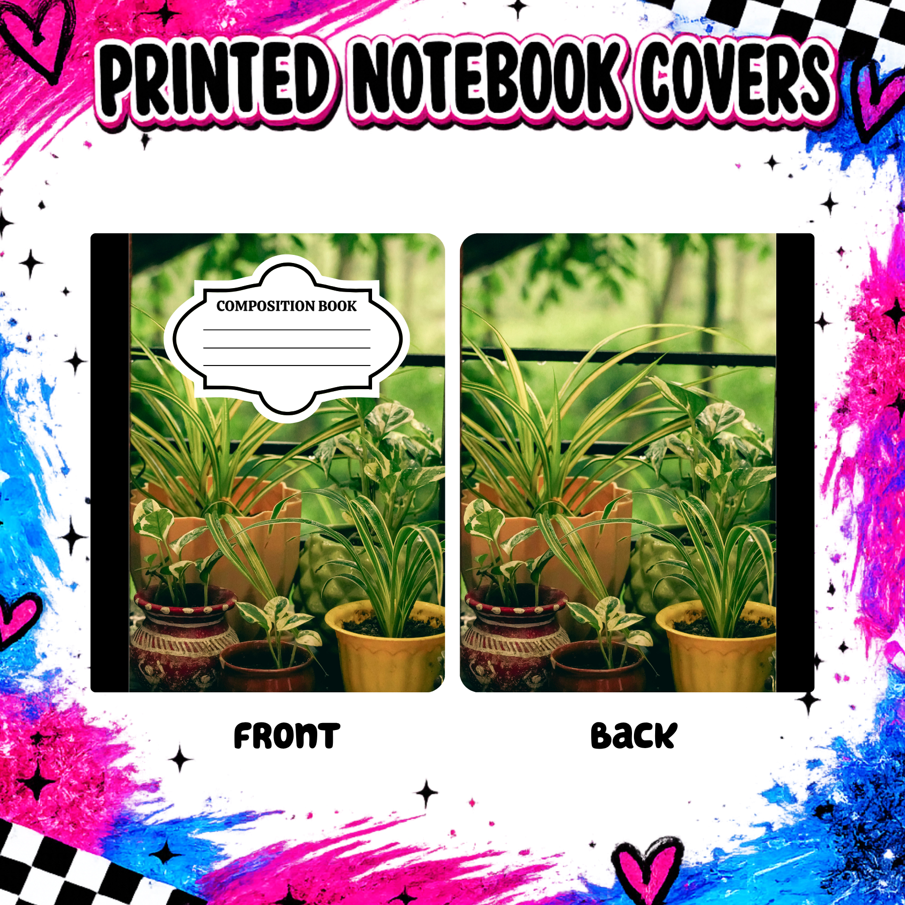 PLANTS 1  notebook cover