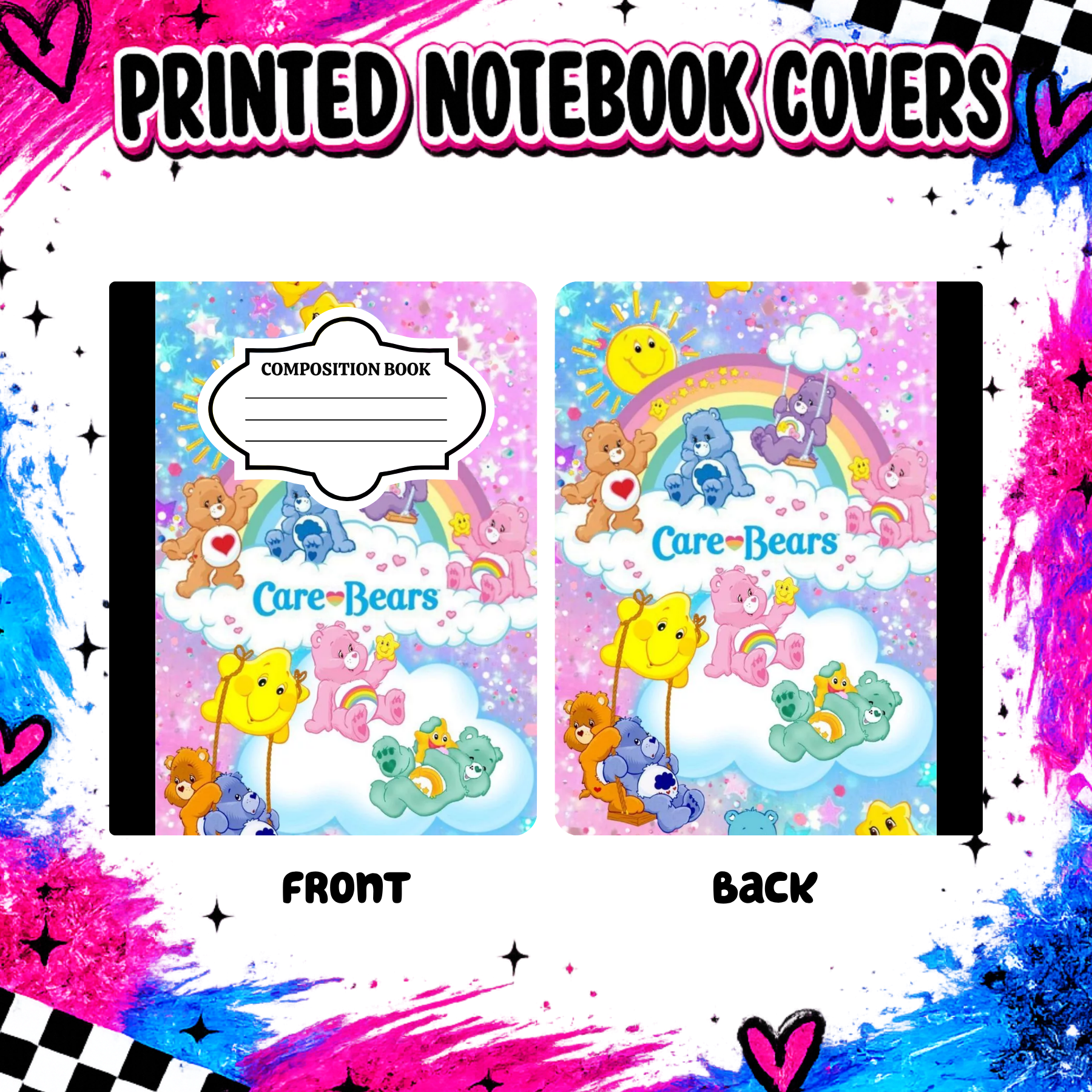 COLOR BEARS notebook cover