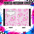 PINK BEARS notebook cover
