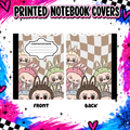 CREEPY BROWN BUNNY notebook cover