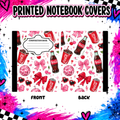 Soda Pop and glasses notebook cover