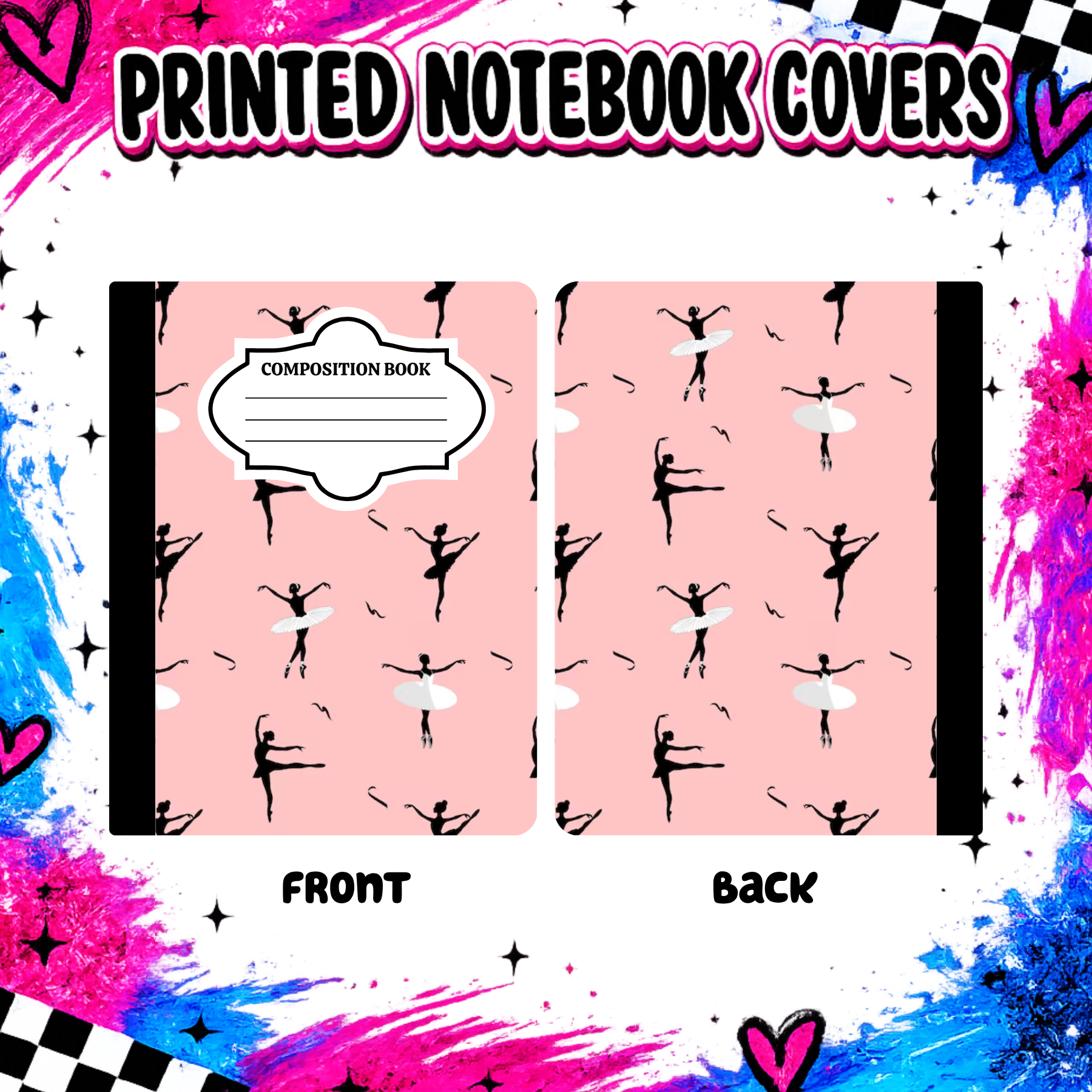 DANCERS  notebook cover