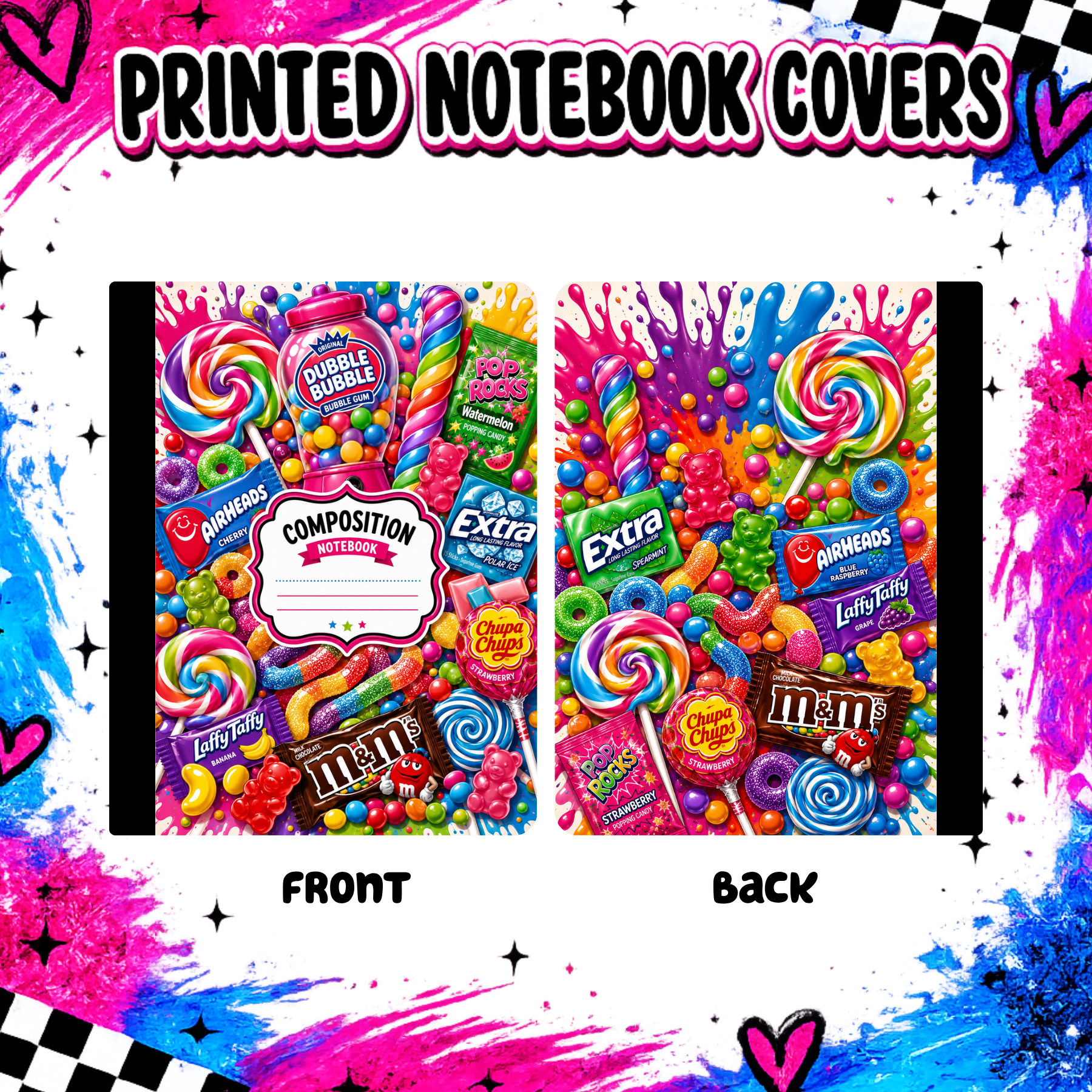 CANDY  notebook cover