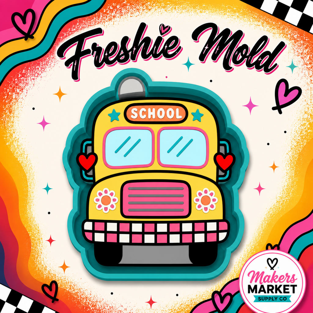 SCHOOL BUS FRESHIE MOLD