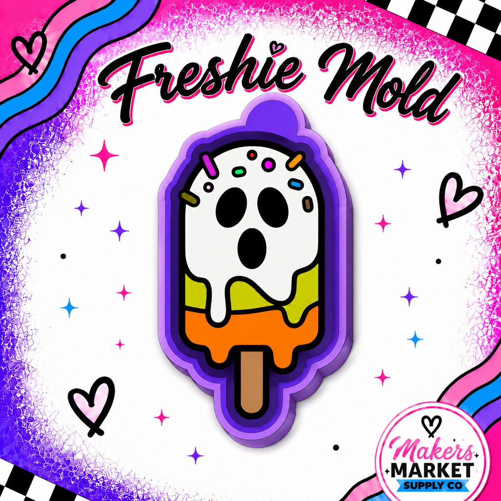 GHOST POPSICLE  FRESHIE MOLD