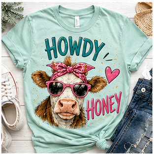 HOWDY HONEY  DTF TRANSFER
