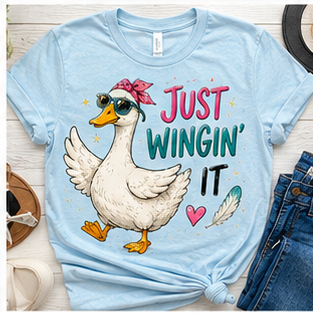 JUST WINGIN IT DTF TRANSFER